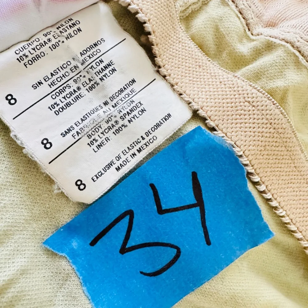 Cole of California Green One Piece Swimsuit Size 8 - Picture 6 of 8